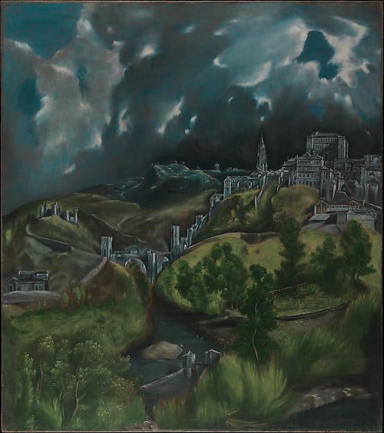View of Toledo, by El Greco (Domenikos Theotokopoulos)