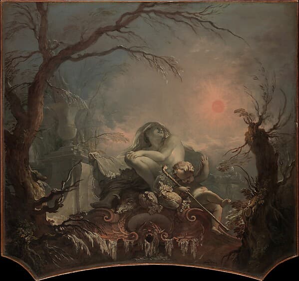 Allegory of Winter, by Jacques de La Joue the Younger