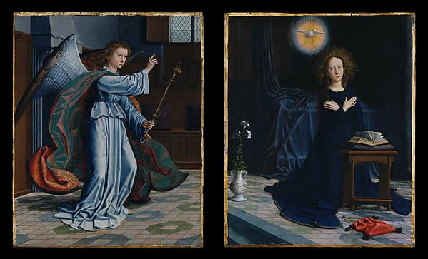 The Annunciation, by Gerard David