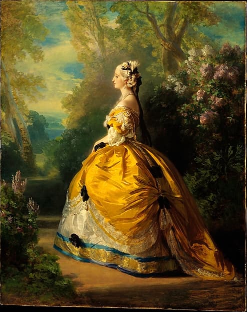 The Empress Eugénie (Eugénie de Montijo, 1826–1920, Condesa de Teba), by Franz Xaver Winterhalter