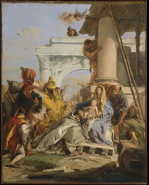 The Adoration of the Magi, by Giovanni Battista Tiepolo