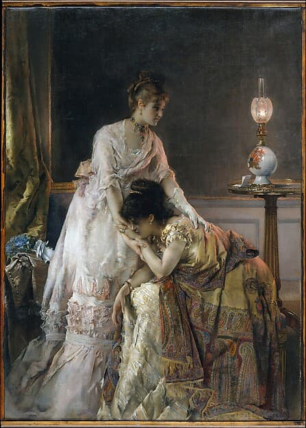 After the Ball, by Alfred Stevens