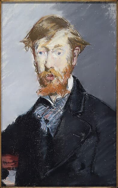 George Moore (1852–1933), by Edouard Manet