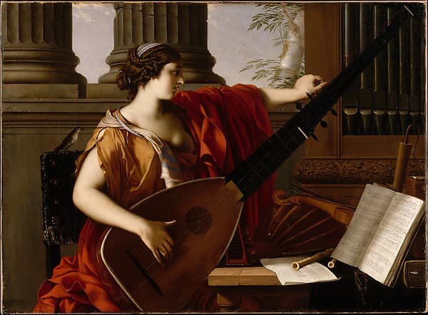 Allegory of Music, by Laurent de La Hyre