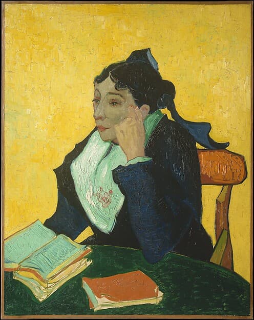 L'Arlésienne: Madame Joseph-Michel Ginoux (Marie Julien, 1848–1911), by Vincent van Gogh