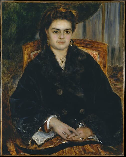 Madame Édouard Bernier (Marie-Octavie-Stéphanie Laurens, 1838–1920), by Auguste Renoir