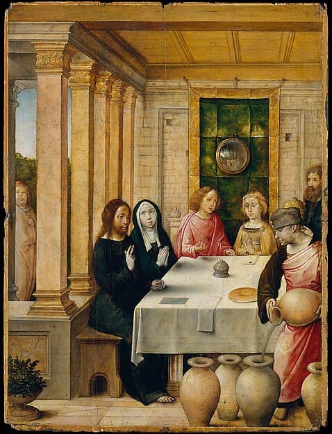 The Marriage Feast at Cana, by Juan de Flandes