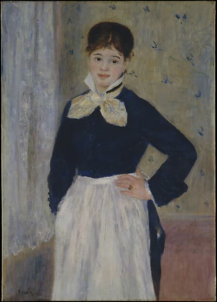 Young Woman (La Servante), by Auguste Renoir