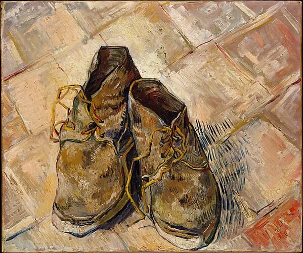 Shoes, by Vincent van Gogh
