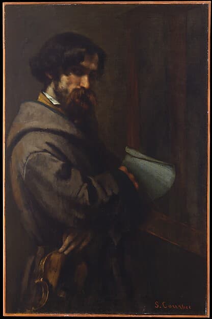 Alphonse Promayet (1822–1872), by Gustave Courbet