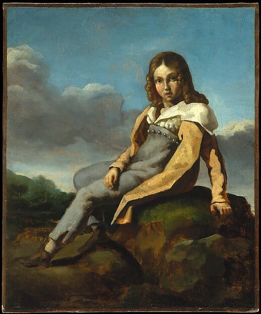 Alfred Dedreux (1810–1860) as a Child, by Théodore Géricault