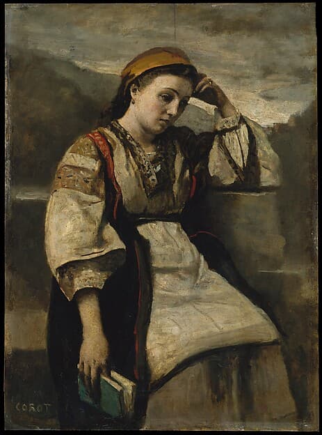 Reverie, by Camille Corot