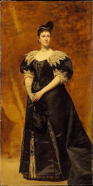 Mrs. William Astor (Caroline Webster Schermerhorn, 1831–1908), by Carolus-Duran (Charles-Auguste-Emile Durant)