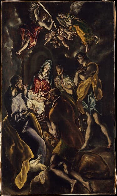The Adoration of the Shepherds, by El Greco (Domenikos Theotokopoulos) and Workshop