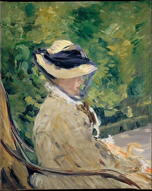 Madame Manet (Suzanne Leenhoff, 1829–1906) at Bellevue, by Edouard Manet