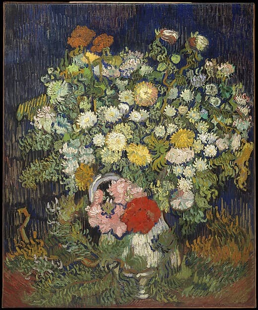 Bouquet of Flowers in a Vase, by Vincent van Gogh
