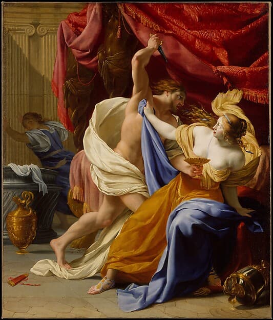 The Rape of Tamar, by Eustache Le Sueur