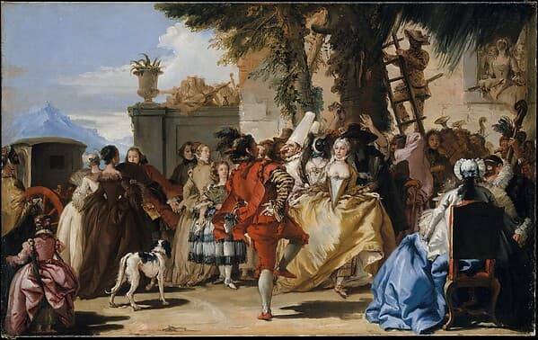 A Dance in the Country, by Giovanni Domenico Tiepolo