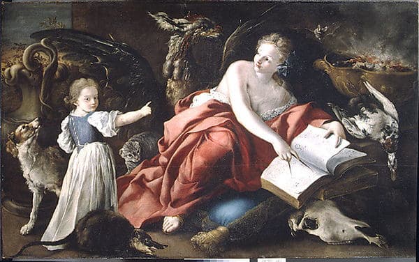An Allegory, by Domenico Guidobono