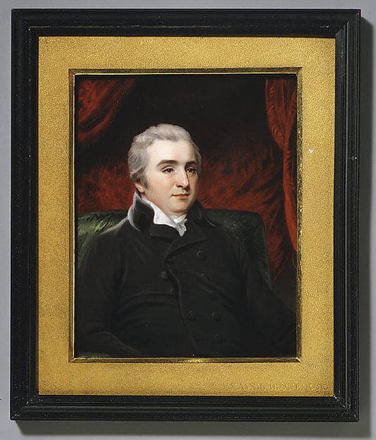Matthew Baillie (1761–1823), F.R.S., after Hoppner, by Henry Bone