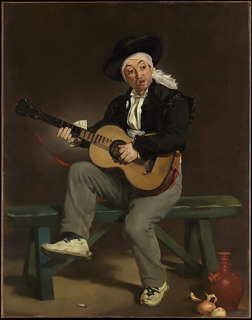 The Spanish Singer, by Edouard Manet