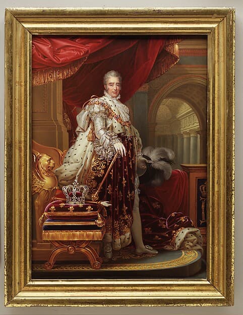 Charles X (1757–1836), King of France, after Gérard, by Henry Bone