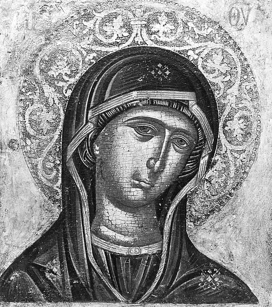 Head of the Virgin, by Emmanuel Tzanès