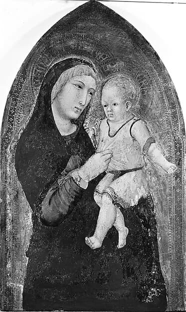 Madonna and Child, by Ambrogio Lorenzetti