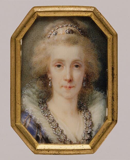 Maria Louisa (1745–1792), Holy Roman Empress, German Queen, Queen of Hungary and Bohemia, and Grand Duchess of Tuscany, by Heinrich Friedrich Füger