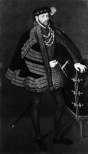 Portrait of a Man, Possibly Ottavio Farnese (1524–1586), Duke of Parma and Piacenza, by Anthonis Mor van Dashorst