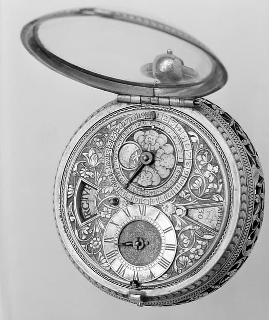 Astronomical pair-case watch, by Abraham Pattey