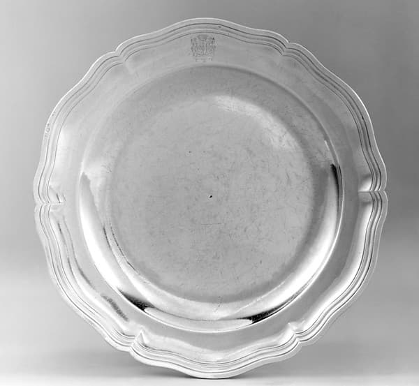 Plate, by Louis-Joseph Lenhendrick