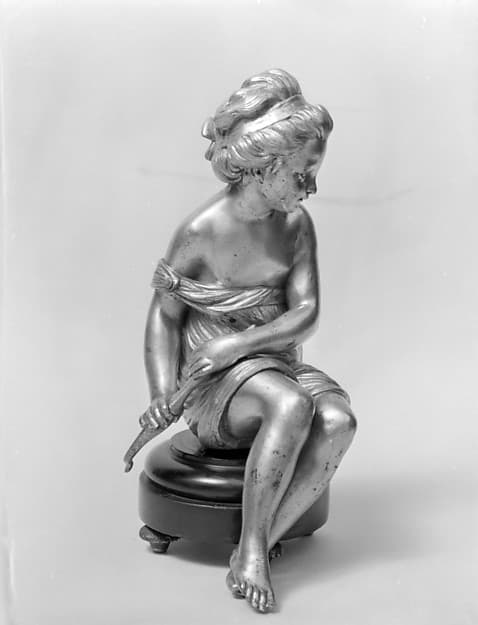 Seated girl, by Etienne-Maurice Falconet