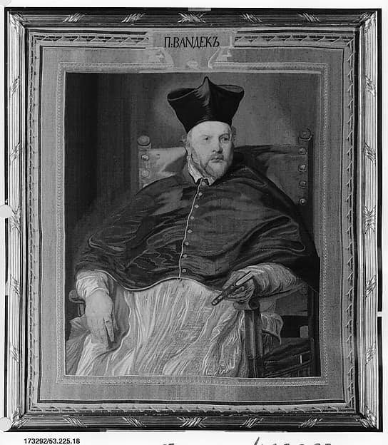 Jan Malderus, Bishop of Antwerp, by Imperial Russian Tapestry Manufactory, Saint Petersburg