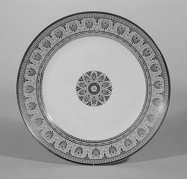Soup plate, by Sèvres Manufactory