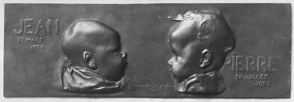 Jean and Pierre Charpentier, the Artist's Sons, by Alexandre-Louis-Marie Charpentier