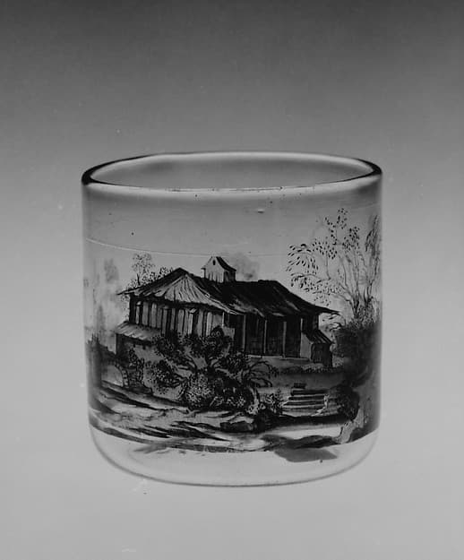 Beaker (Schwarzlot cup), by Johann Schaper