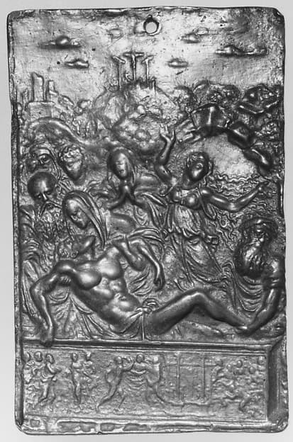 The Entombment of Christ, by Moderno (Galeazzo Mondella)
