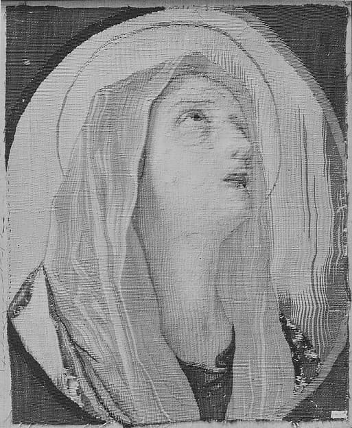 Head of the Virgin (Mater Dolorosa), by Pietro Ferloni