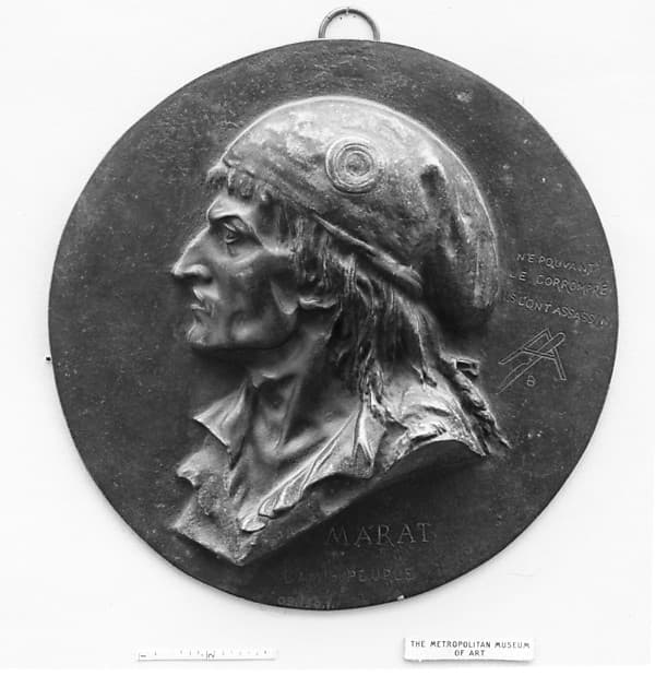 Portrait of Jean Paul Marat (1743–1793), by Brisson