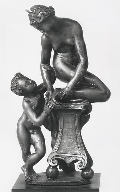 Venus and Cupid, by Giambologna