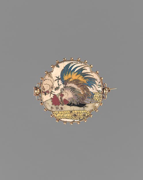 Reversible brooch, by Alexis Falize