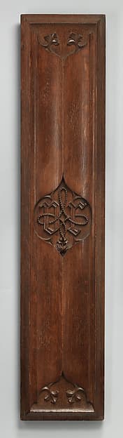 Decorative paneling from the Palace of Westminster, by Augustus Welby Northmore Pugin