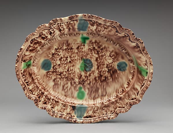 Tureen stand, by Thomas Whieldon factory, Stoke-on-Trent, Fenton Vivian, Staffordshire