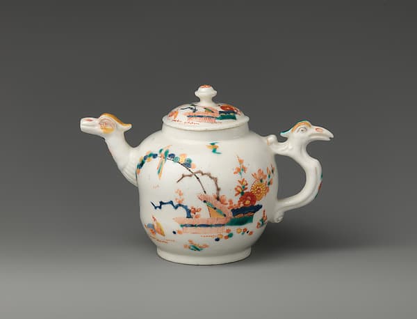 Teapot, by Saint-Cloud factory