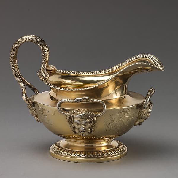 Cream jug (part of a set), by Paul Storr