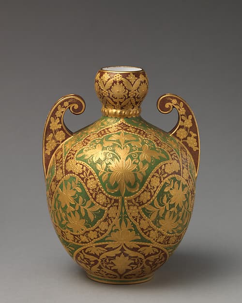 Vase, by Crown Derby