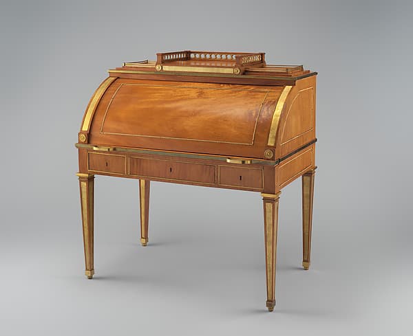 Rolltop desk, by David Roentgen