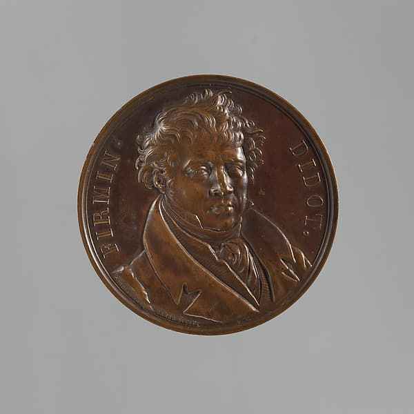 Firmin Didot (1764-1836), by Jean-Jacques Barre