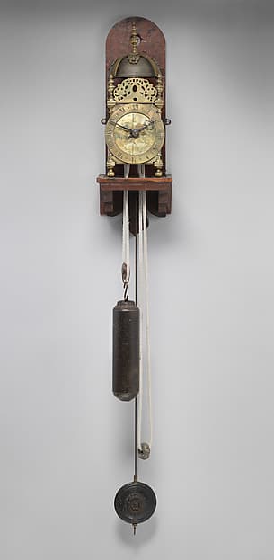Lantern clock, by Joseph Knibb